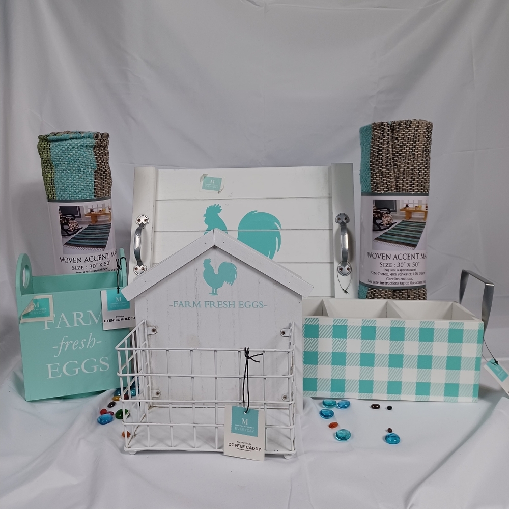 Martha Stewart Farmhouse Kitchen bundle with extra rugs!